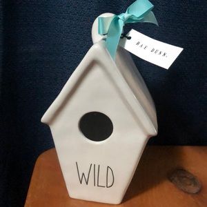 ♥️RAE DUNN Wild BIRDHOUSE New